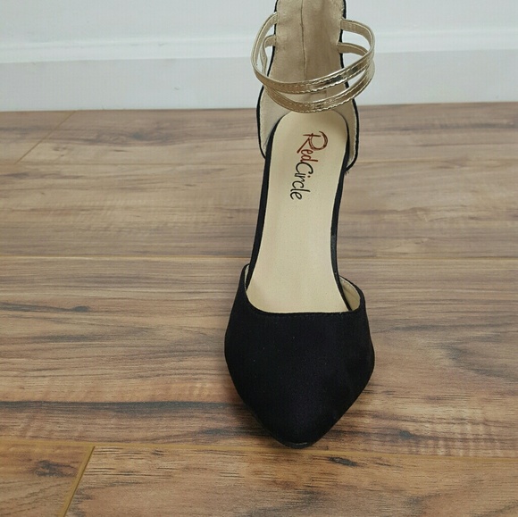 faux Suade High Heels anckle strap. - Picture 5 of 6