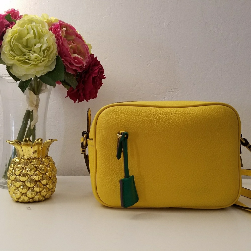 Yellow J. Crew Crossbody