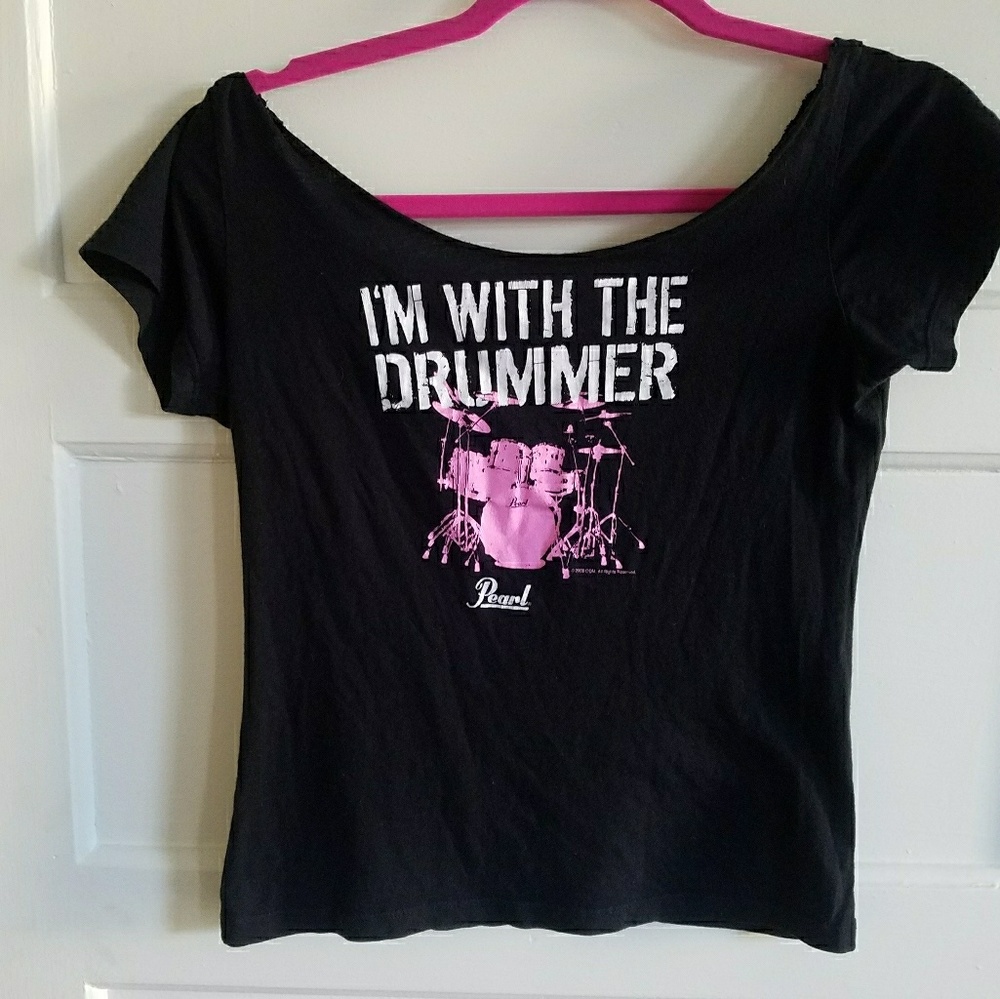 Off the shoulder Tee