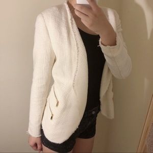 ZARA White Jacket BRAND NEW