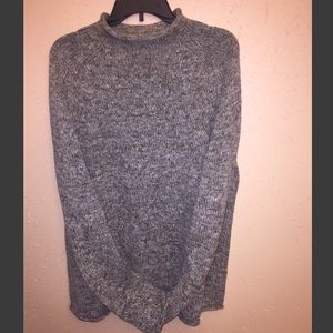 Original J. Crew roll neck cotton sweater
