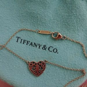 Tiffany Enchant Heart Pendant Necklace