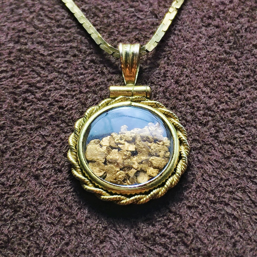 14k Alaskan Gold Necklace