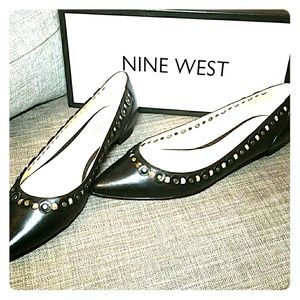Nine West Leather Dress Flats