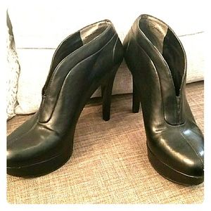 Nine West Leather Ankle Booties