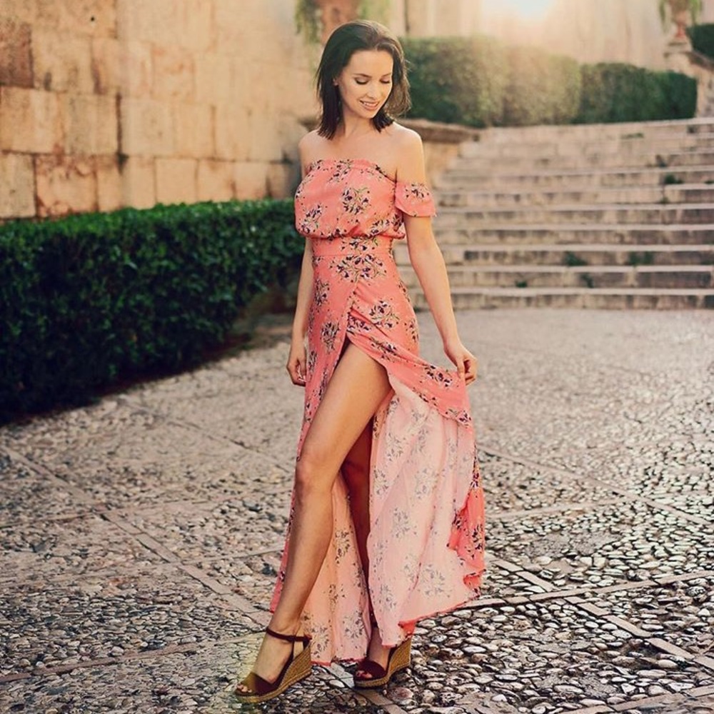 Flynn Skye Bella Maxi Dress xs