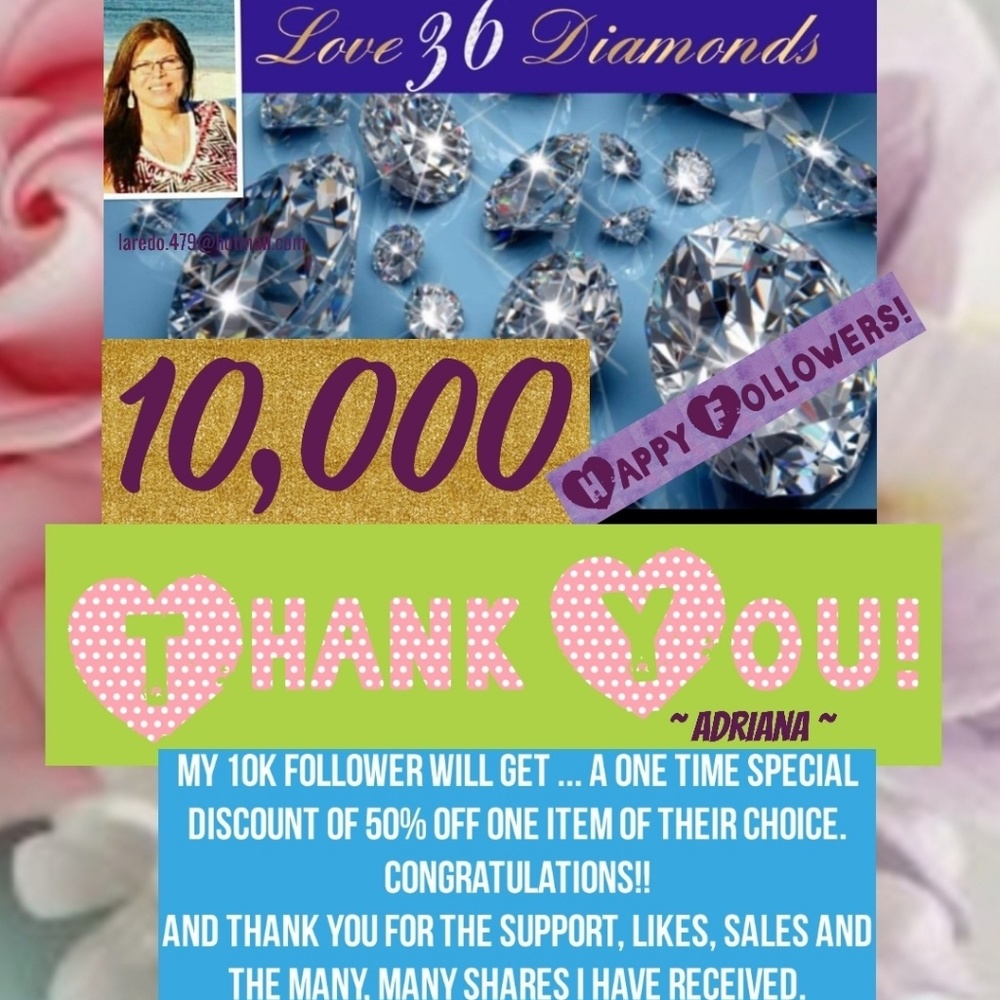 Become my 10,000th follower !!!!!