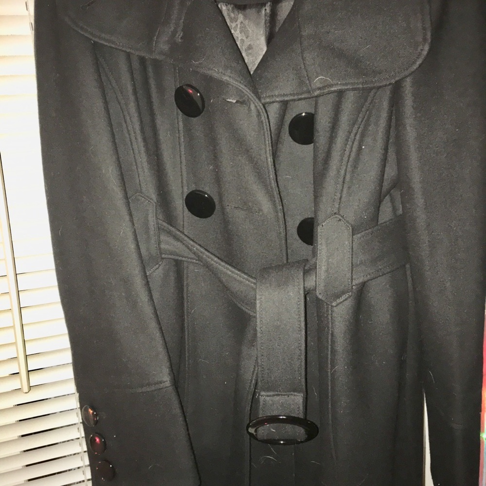 Guess Long Pea Coat - LARGE