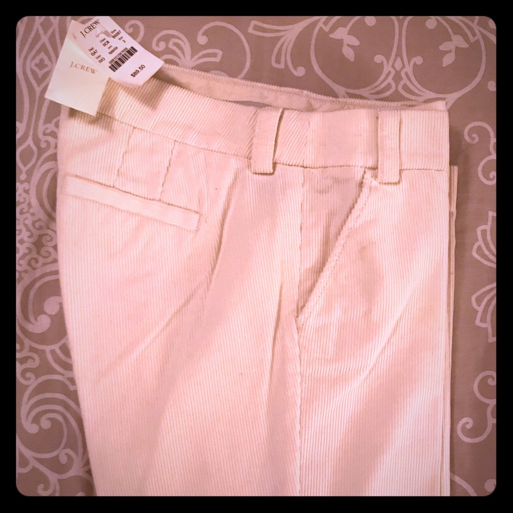 J.Crew Cream Corduroy Pants