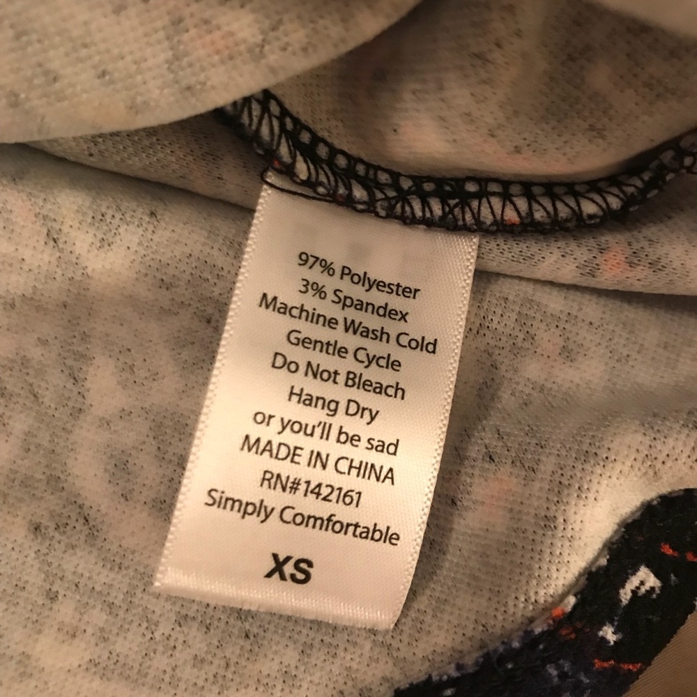 Lularoe Cassie Pencil Skirt - Picture 4 of 5