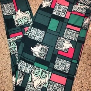 LuLaRoe Ursula TC Leggings Disney Little Mermaid
