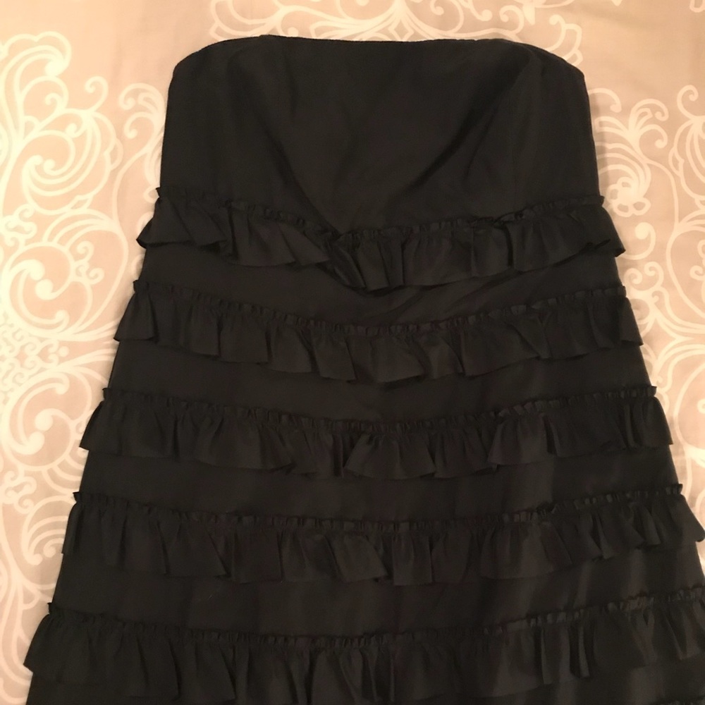 Gap Strapless Black Dress