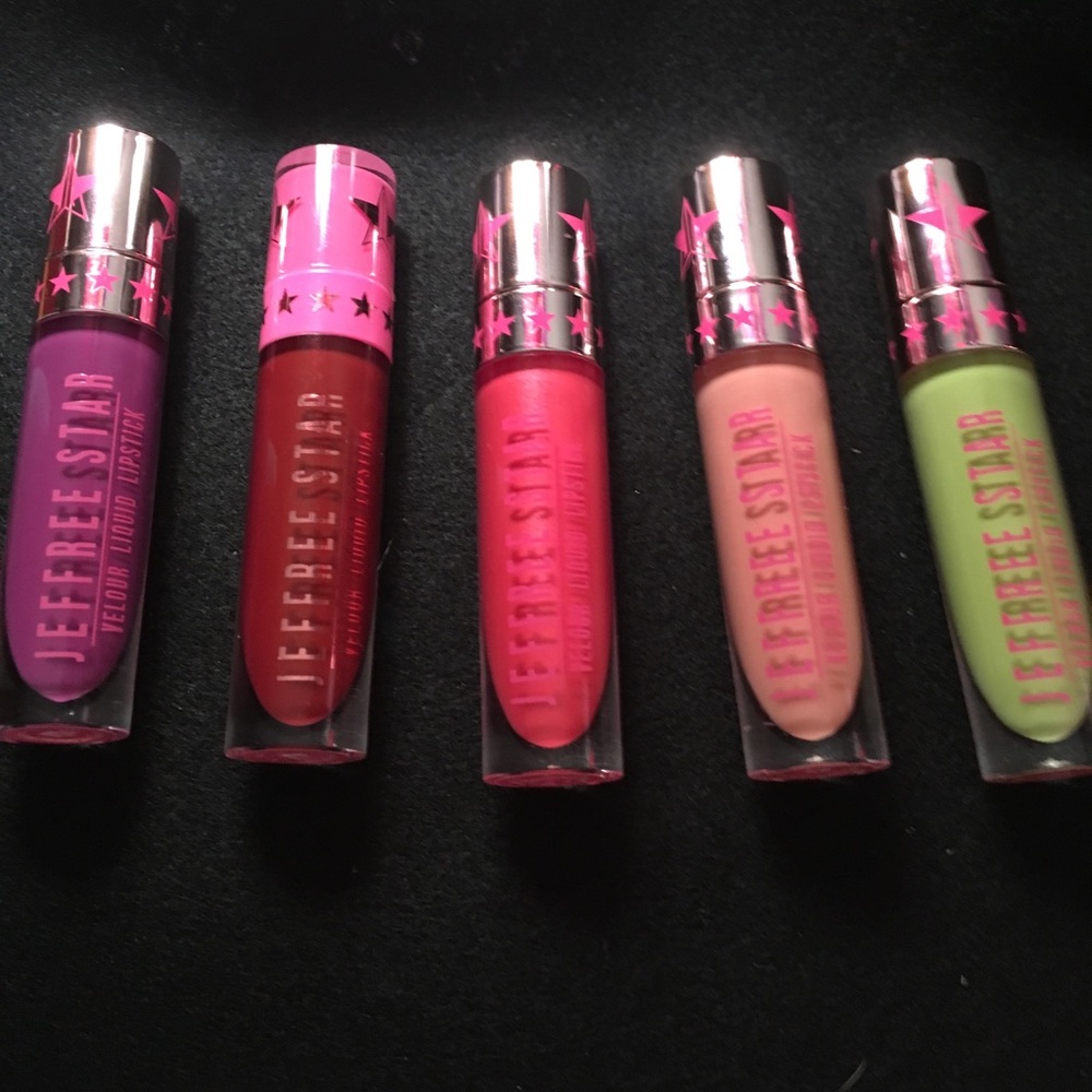 Jeffree star lipsticks