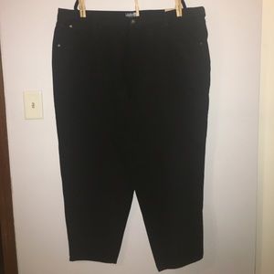 Vintage Lane Bryant Black Classic Cut Denim Jeans