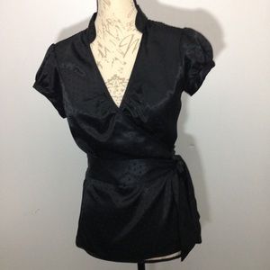 💥Express Satin Wrap Shirt