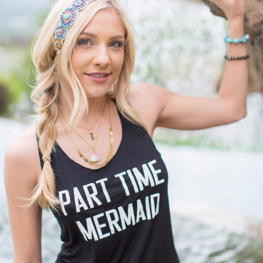Part Time Mermaid Tank Top