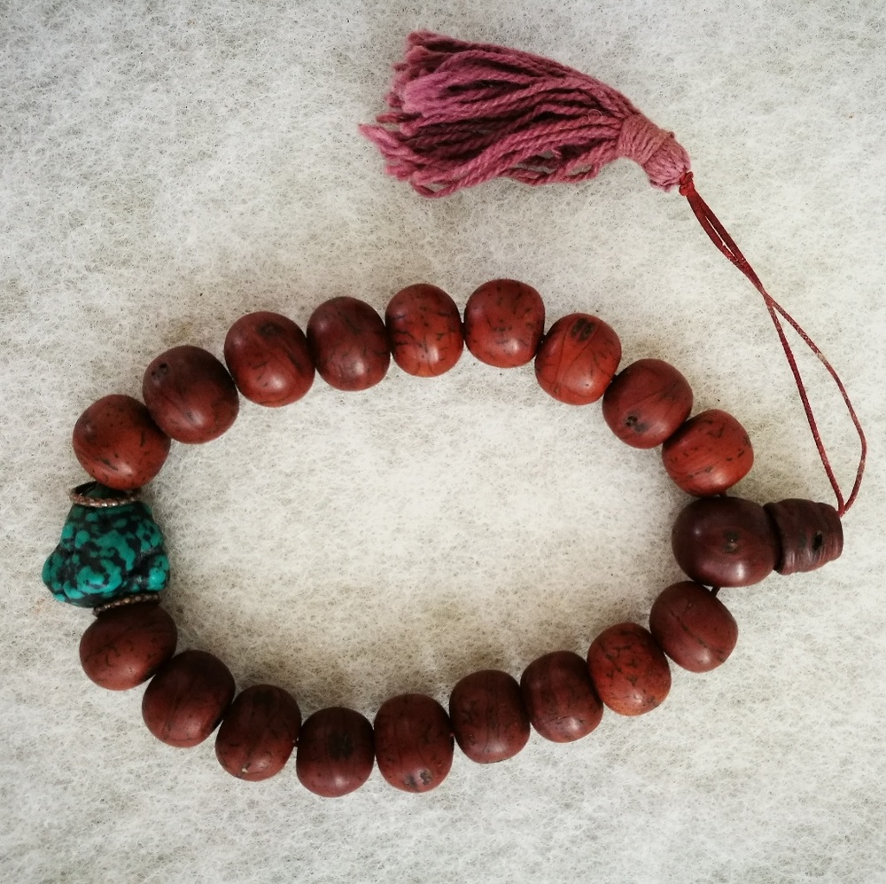Antique Prayer Beads Bracelet