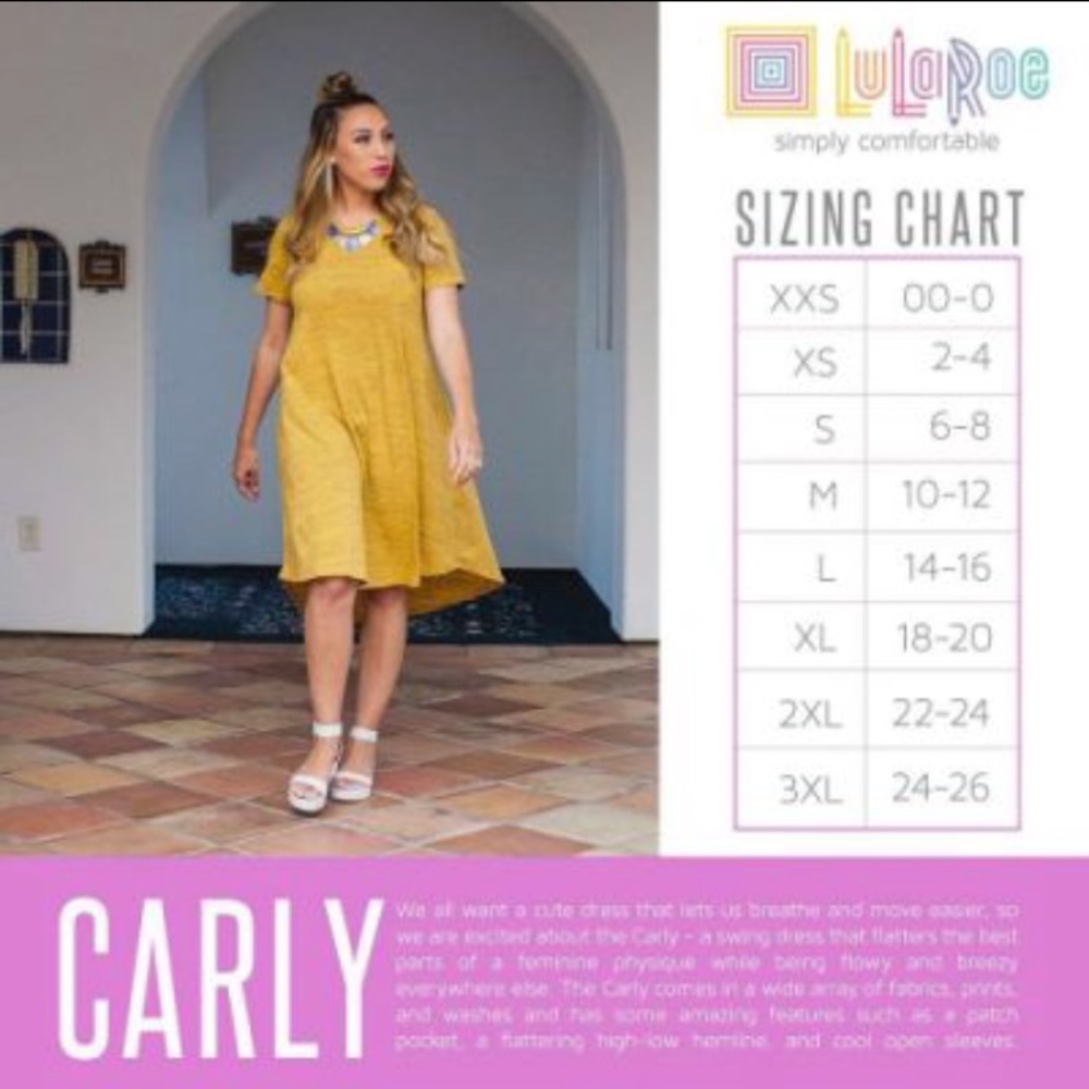 SOLD Lularoe Teal Carly Dress - Picture 5 of 5