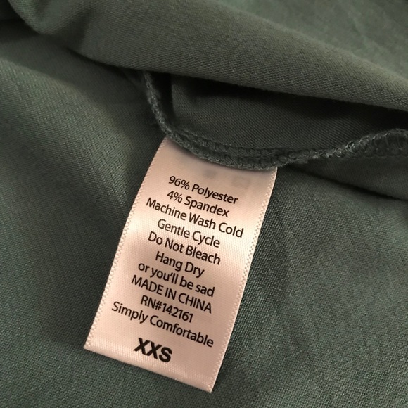 SOLD Lularoe Teal Carly Dress - Picture 4 of 5