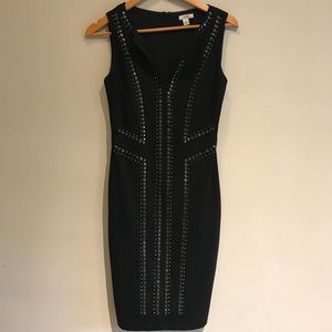 {Cache} Women’s Black Bodycon Size Small Studded
