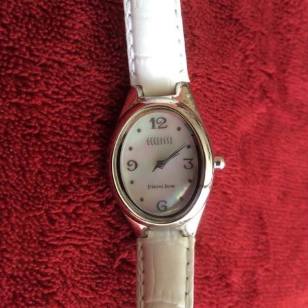 ECCLISSI sterling Silver Watch. Stamped. Mod 22690