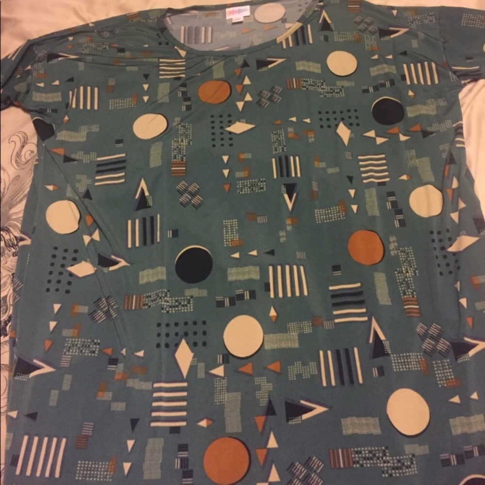 Lularoe Irma Tunic Xs Geometric