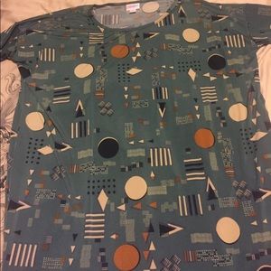 Lularoe Irma Tunic Xs Geometric