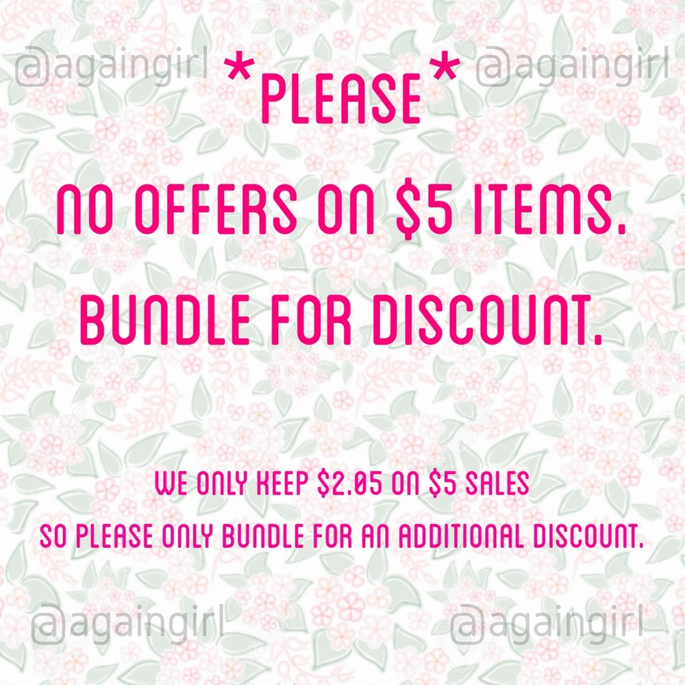 $5 Item Courtesy