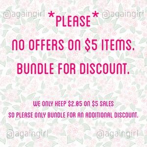 $5 Item Courtesy