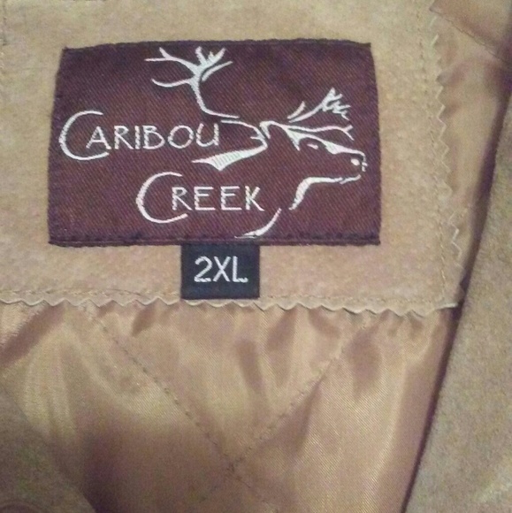 Men's Taupe Leather Blazer/Jacket/Car Coat - Picture 4 of 7