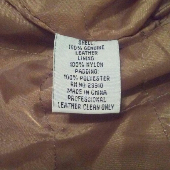 Men's Taupe Leather Blazer/Jacket/Car Coat - Picture 6 of 7