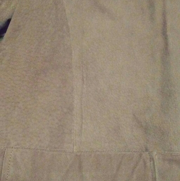 Men's Taupe Leather Blazer/Jacket/Car Coat - Picture 7 of 7