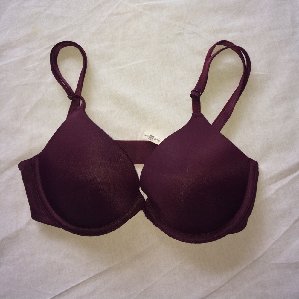 New Pink Red Bra