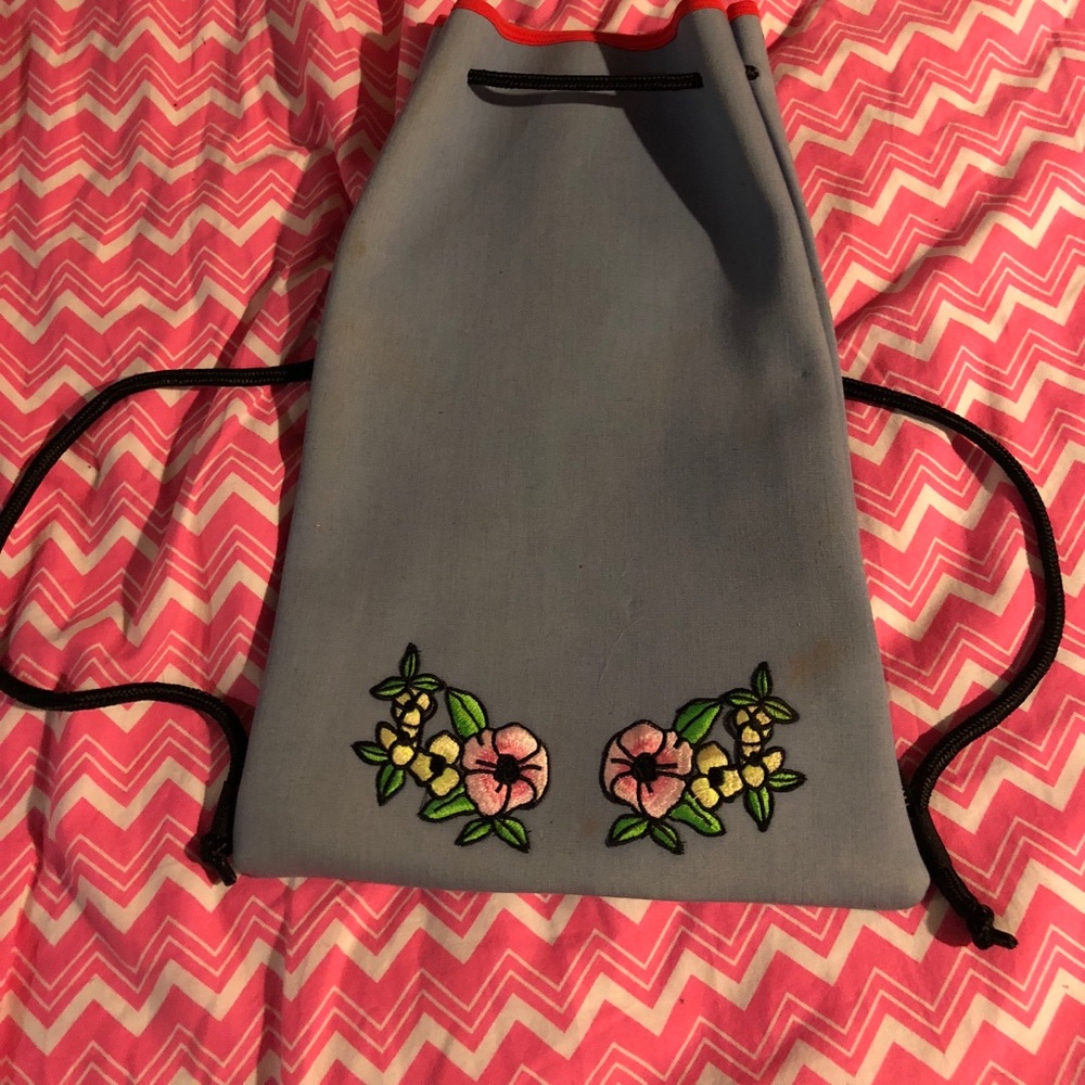 Triangl drawstring wet bikini bag