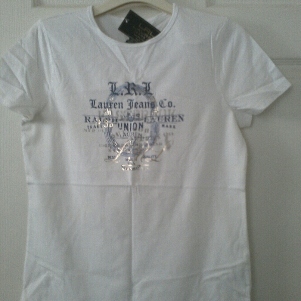 Ralph Lauren white tee