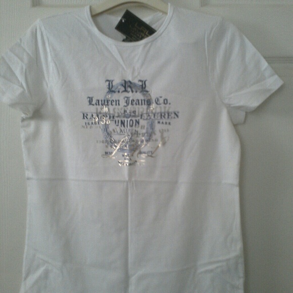 Ralph Lauren white tee - Picture 1 of 6