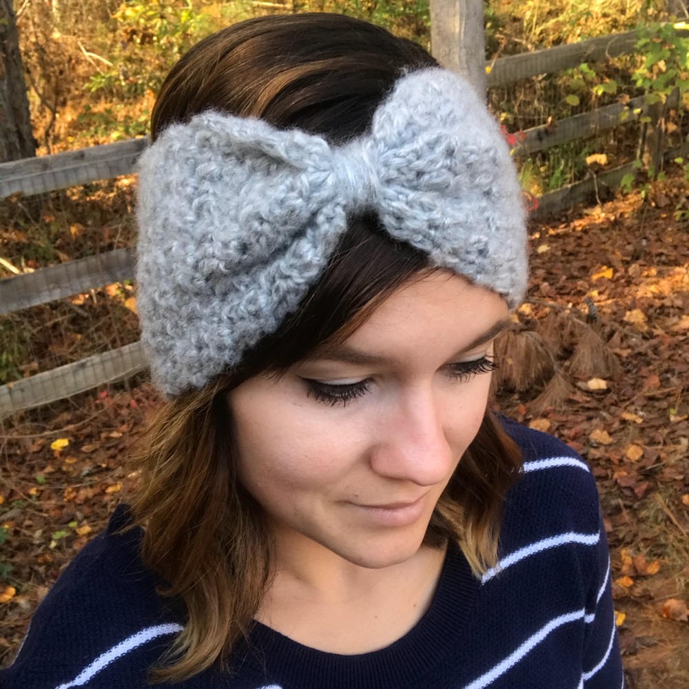 Crochet ear warmer