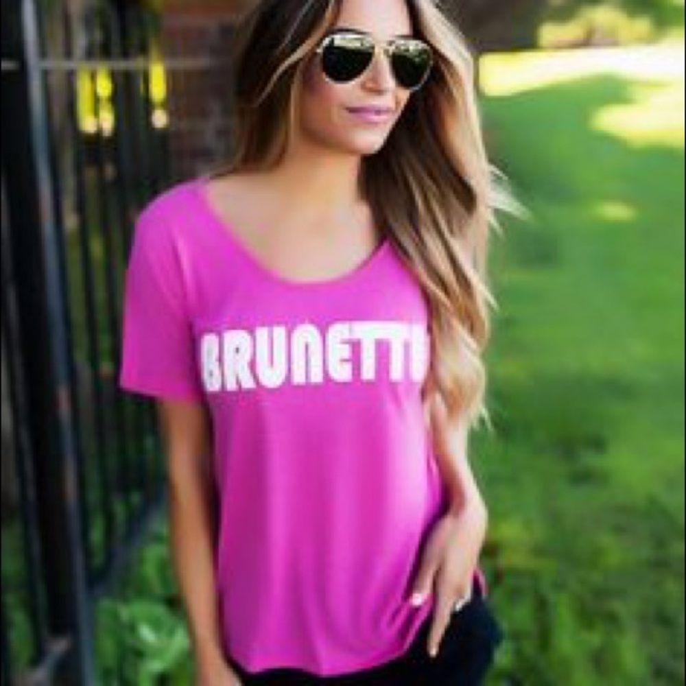 BRUNETTE top Size Small