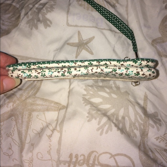 sale Handmade Linen & Cotton Wristlet unused - Picture 3 of 8