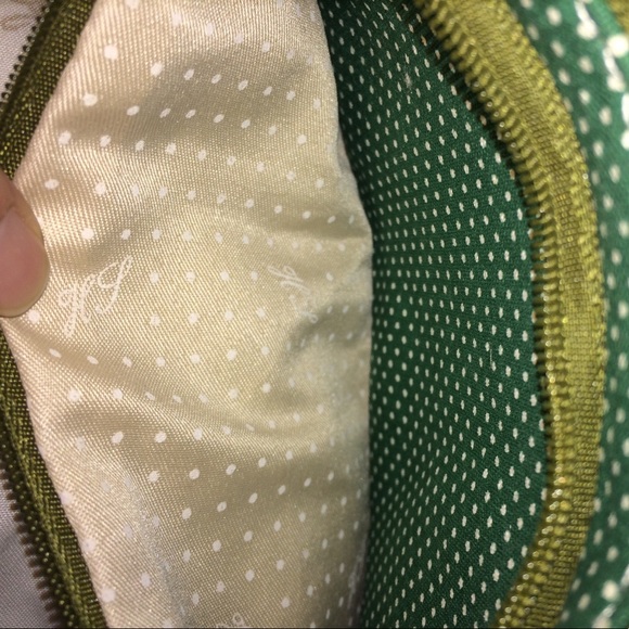 sale Handmade Linen & Cotton Wristlet unused - Picture 6 of 8