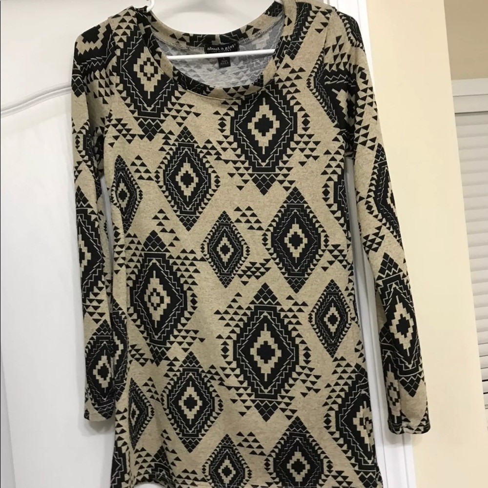 Aztec print shirt