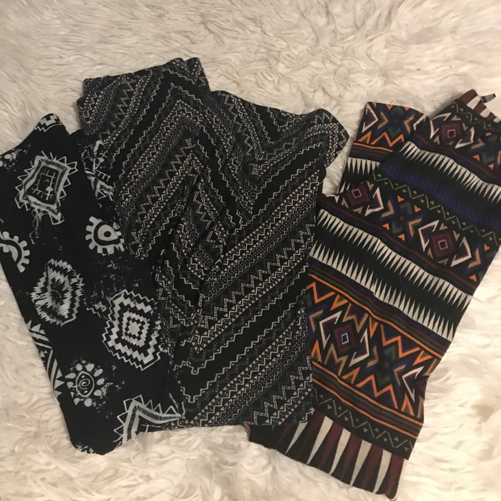 Printed legging bundle