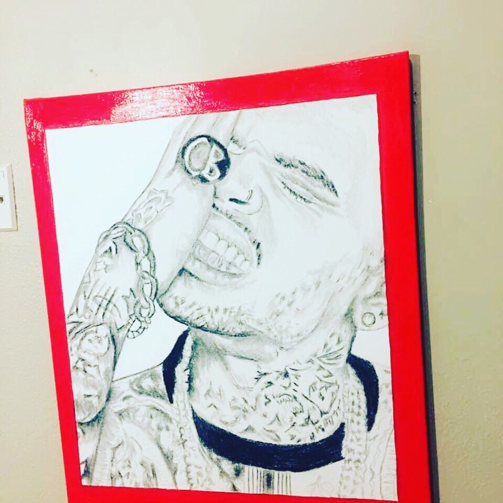 An original Chris Brown Paintings by Me