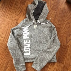 Victoria Secret Pink Gray Hoodie