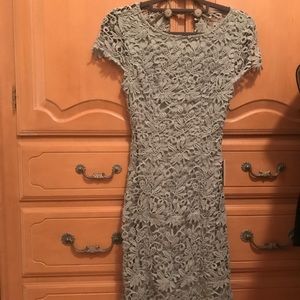 Lulus lace open back dress