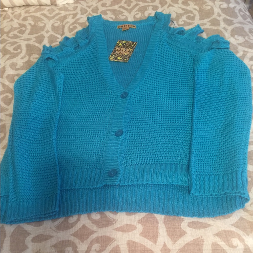 Sexy little sweater.