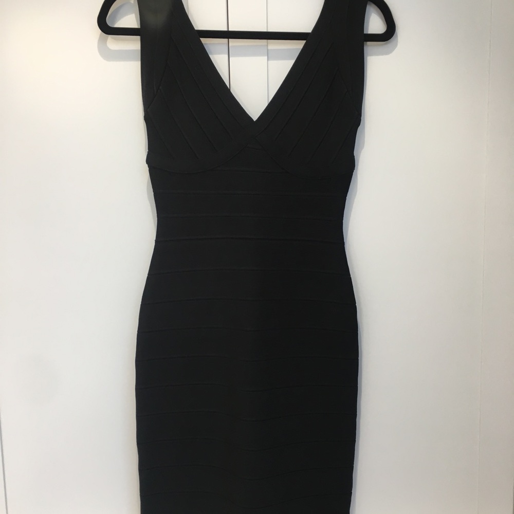 Herve Leger size small black dress