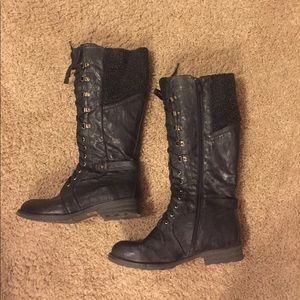 Patrizia tall black boots