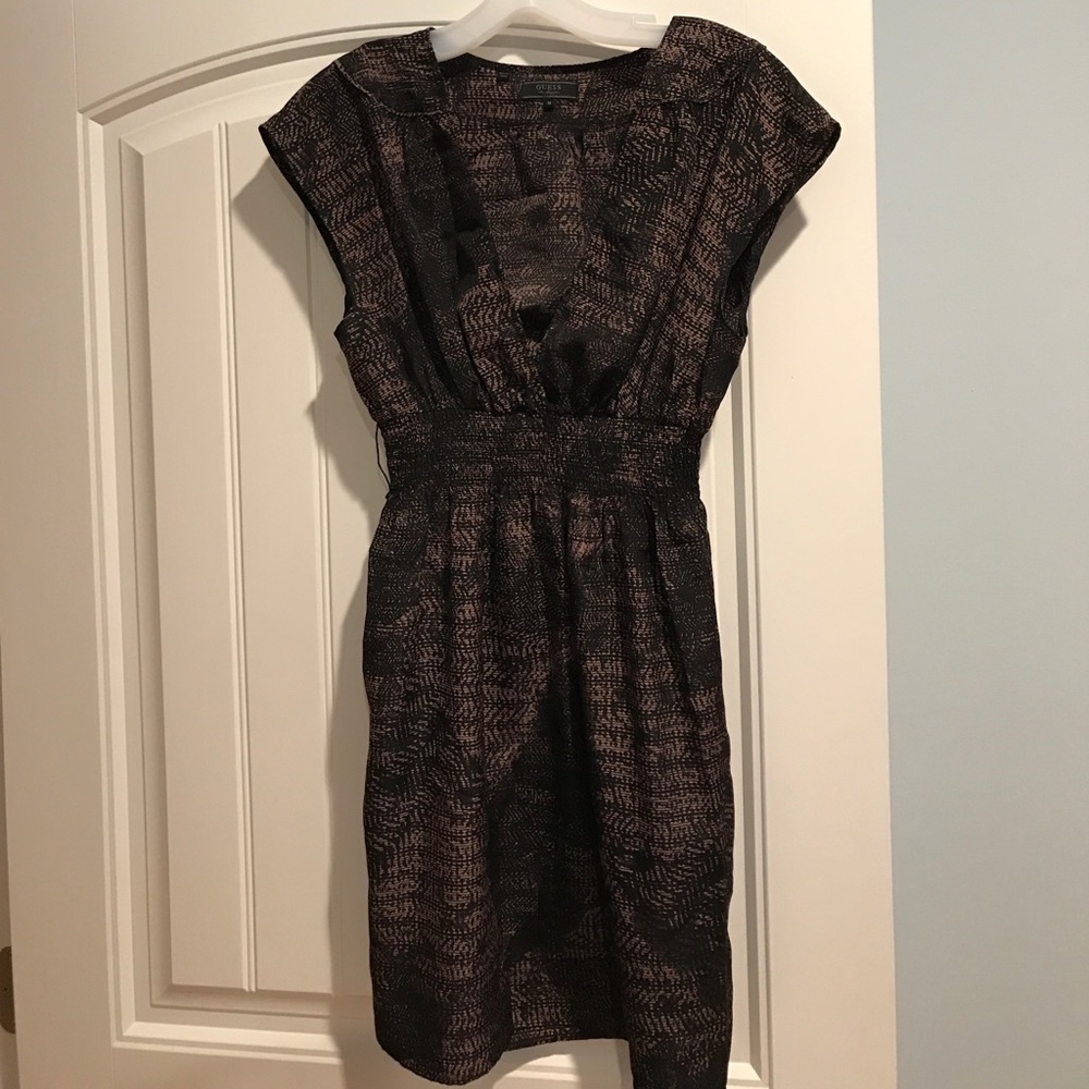 Guess cap sleeve tunic dress, size Medium