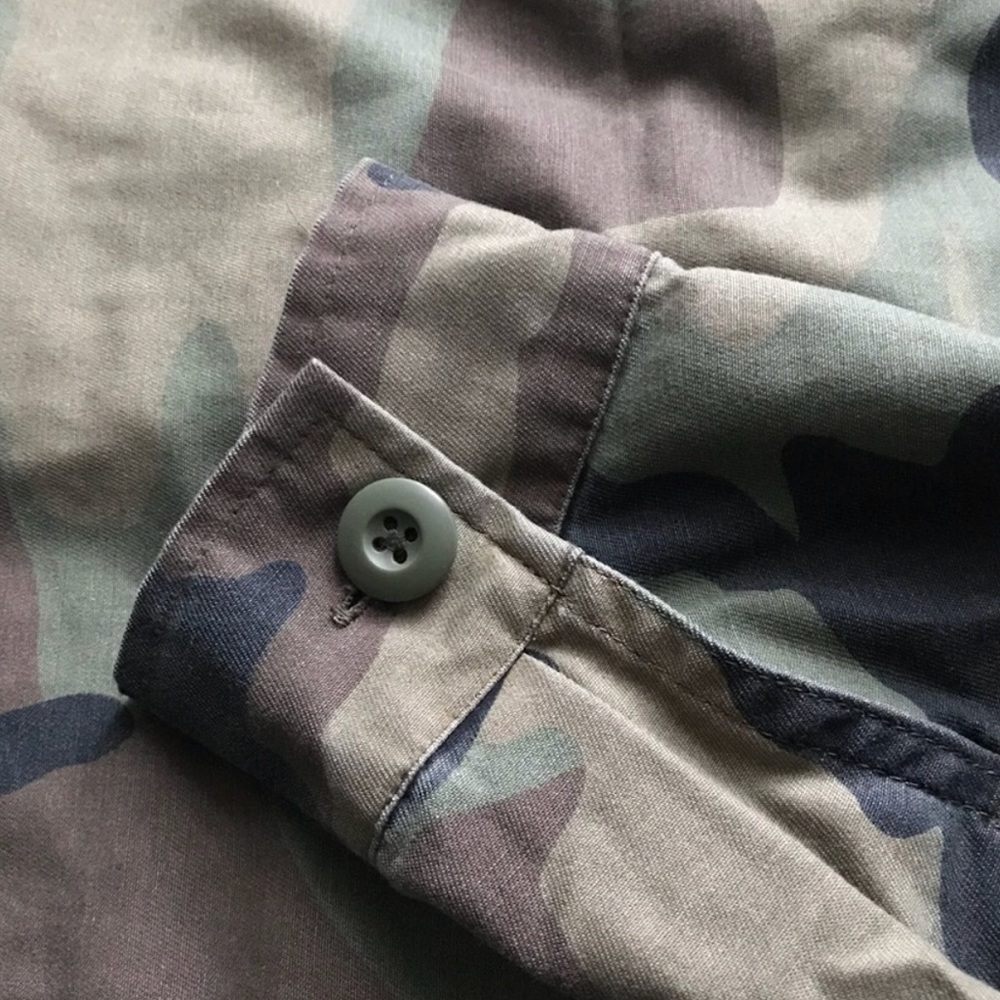 🎉HP NWT Topshop Boyfriend oversized Camo Jacket - Picture 6 of 6